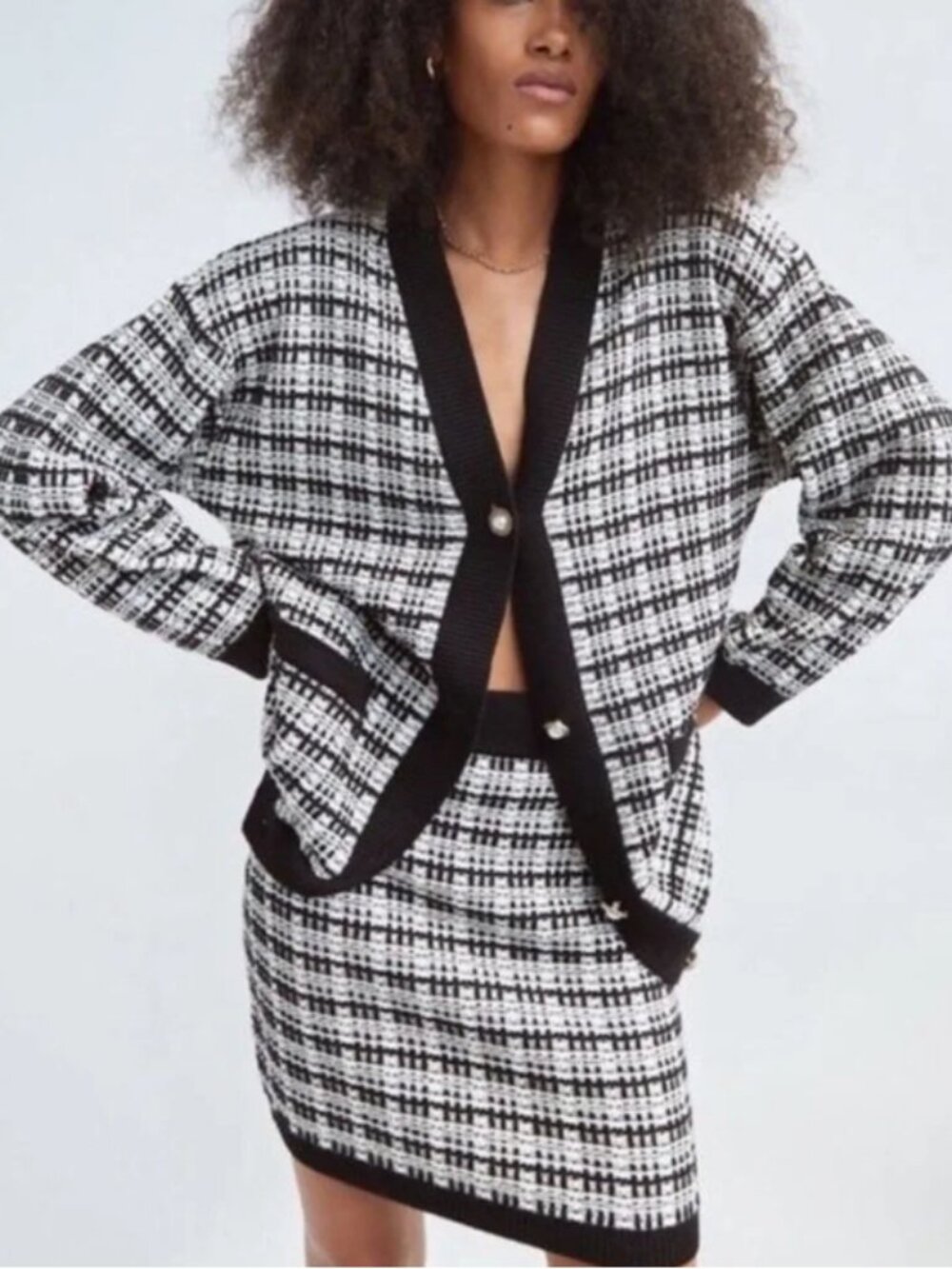 Babaton (Aritzia) Lacer Cardigan — Merino Wool | 2XS (Very Oversized)